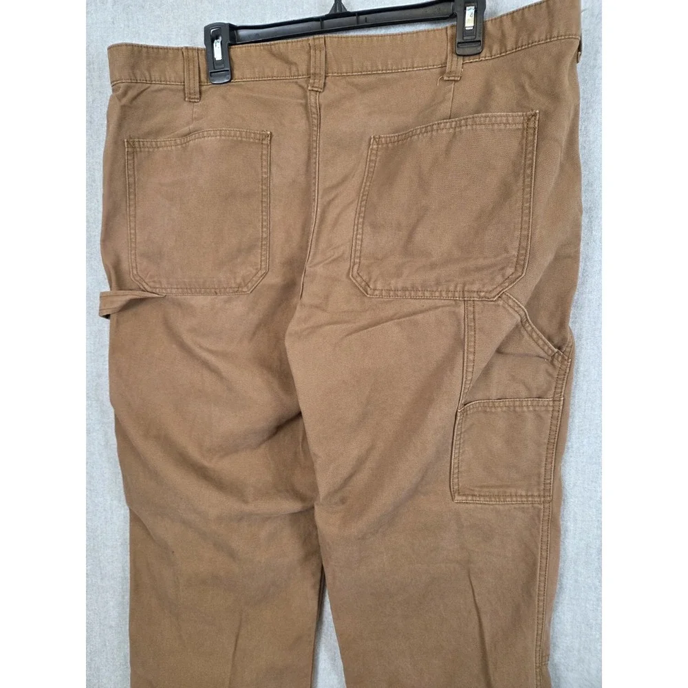 Gap Double Knee‎ Cargo Pants Men's 40x32 Carpenter Brown Cotton Canvas Straight